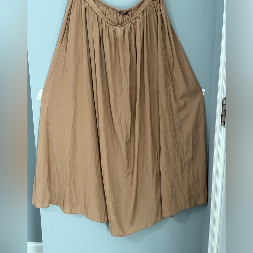 Light brown Tahari maxi skirt